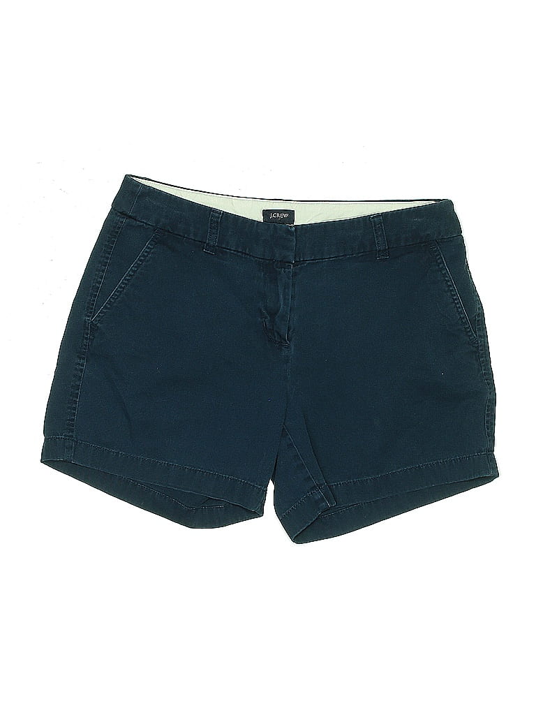 Pre-owned J.crew Factory Store Shorts In Blue