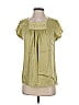 Laura Ashley Green Short Sleeve Blouse Size XS - photo 1