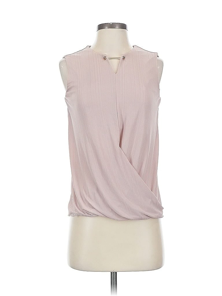 Pre-owned T Tahari Sleeveless Blouse In Pink