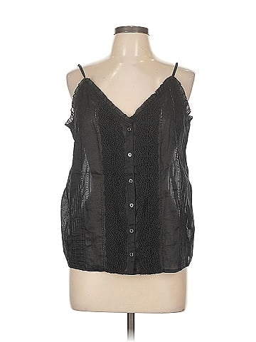 FRAME Sleeveless Blouse (view 1)
