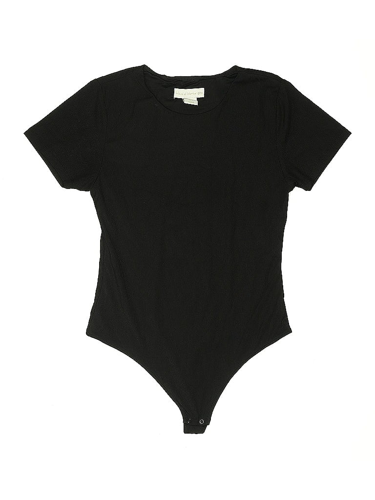 Pre-owned House Of Harlow 1960 Bodysuit In Black
