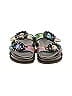 Schutz Silver Black Sandals Size 5 1/2 - photo 2