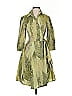 Carlisle 100% Polyester Green Casual Dress Size 0 - photo 1
