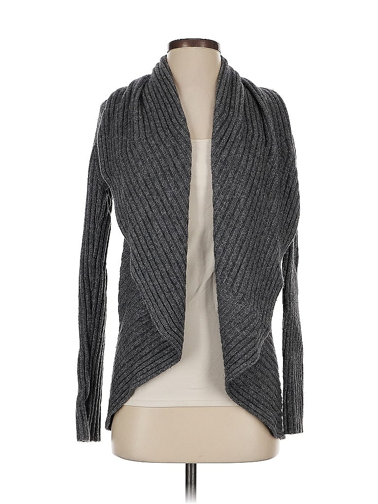 Pre-owned Autumn Cashmere Cardigan Sweater In Gray
