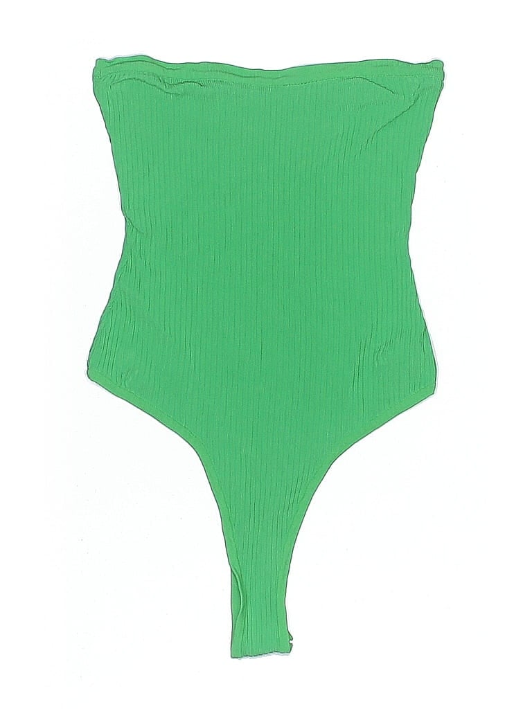Pre-owned All The Ways Bodysuit In Green
