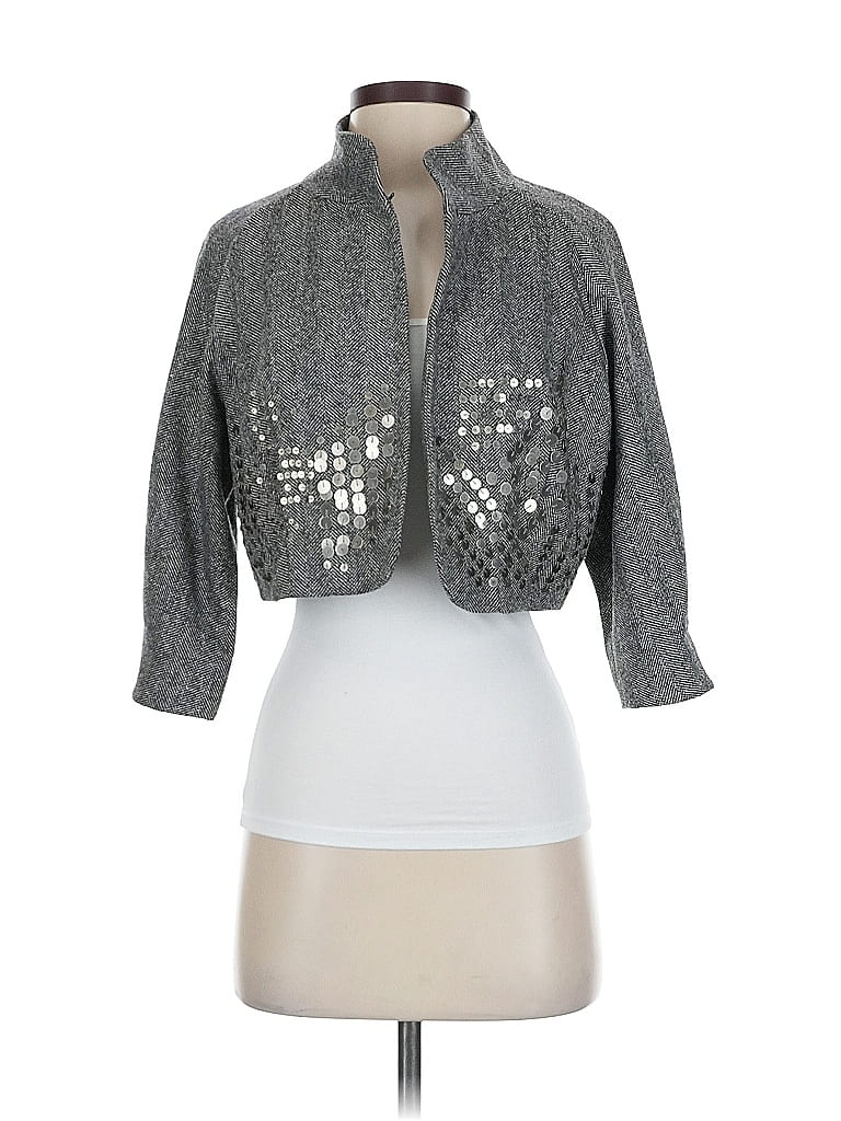 Pre-owned Twelfth Street By Cynthia Vincent Jacket In Gray