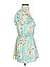 Suzanne Betro 100% Polyester Floral Teal Casual Dress Size S - photo 4