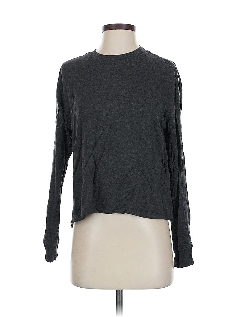 Pre-owned Splendid Pullover Sweater In Gray