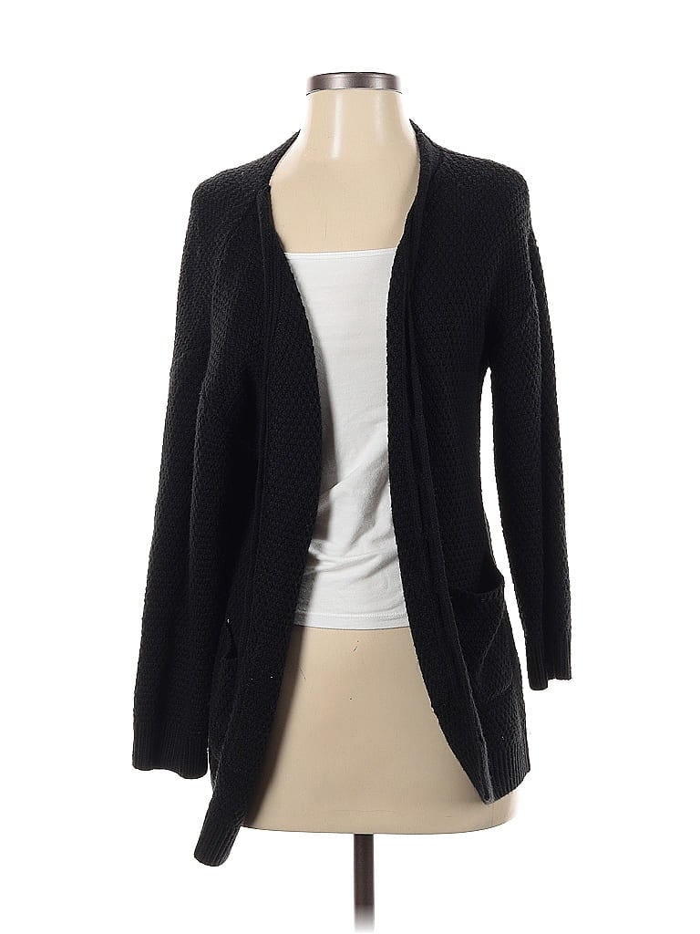 Pre-owned Unbranded Cardigan Sweater In Black