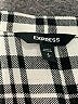 Express Plaid Silver 3/4 Sleeve Blouse Size S - photo 7