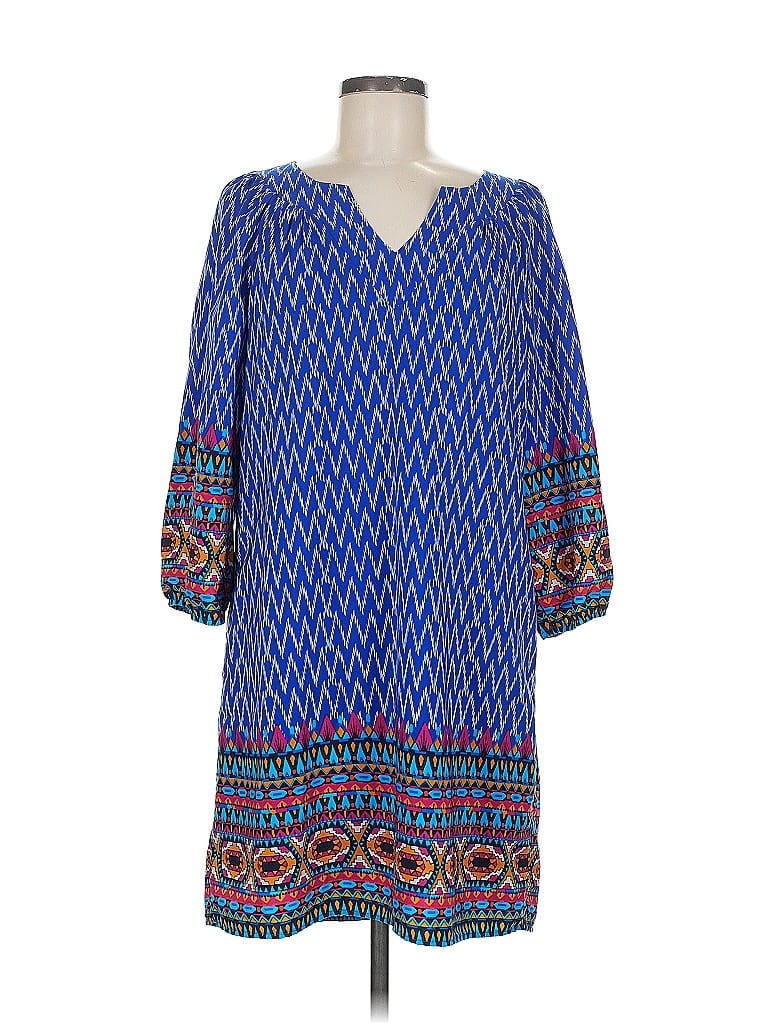 Pre-owned Alya Casual Dress In Blue