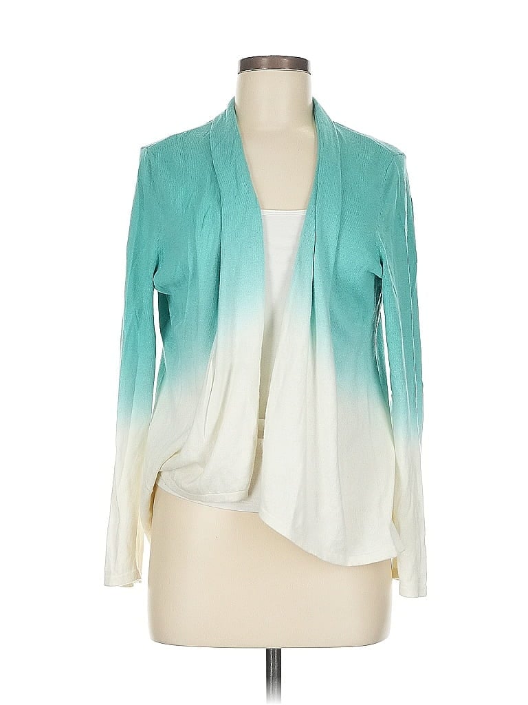 Click to view more detailed imagery on our partner's website Pre-owned Chico's Cardigan Sweater In Blue