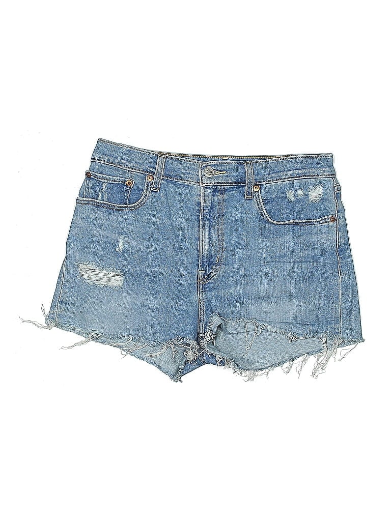 Click to view more detailed imagery on our partner's website Pre-owned Levi's Denim Shorts In Blue