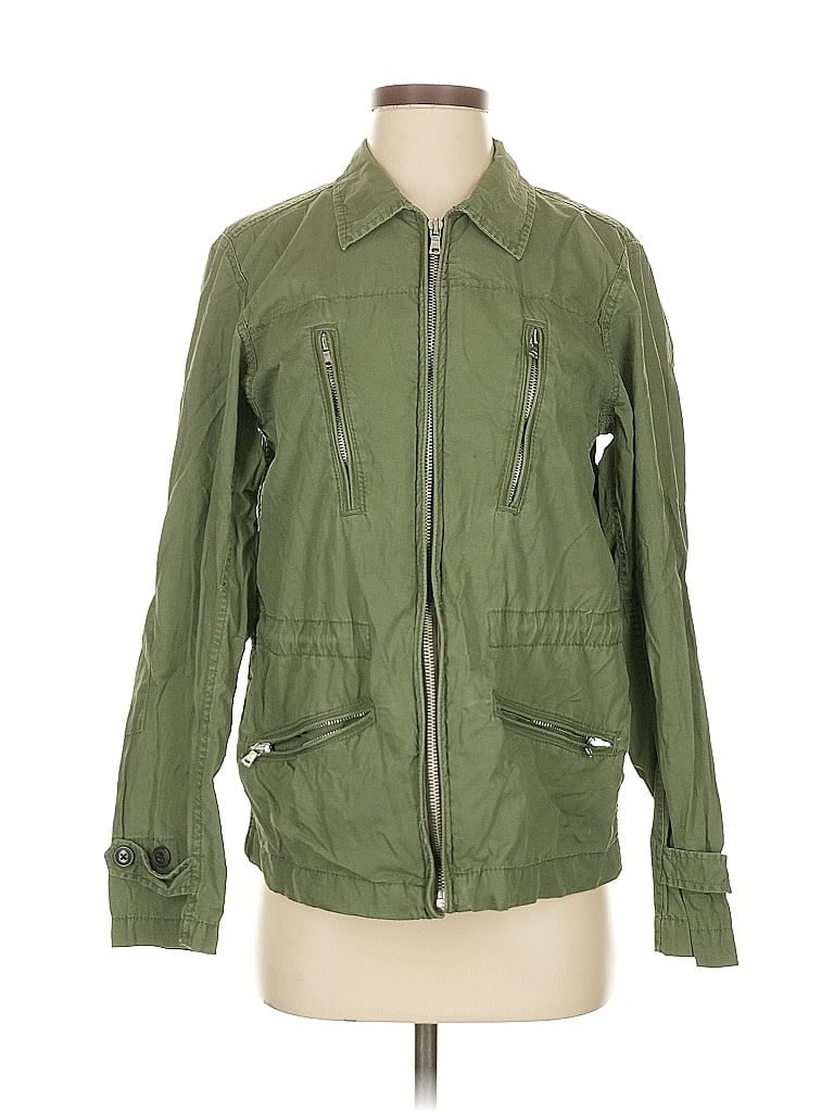 Pre-owned Gap Jacket In Green
