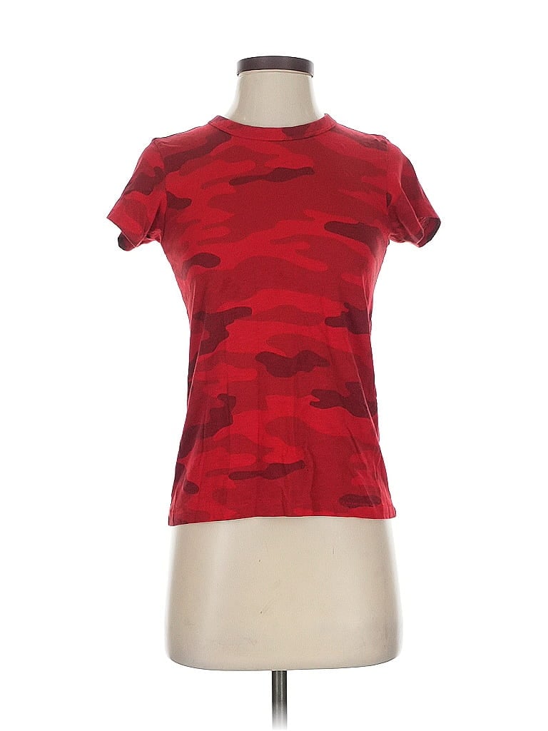 Pre-owned Rag & Bone Active T-shirt In Red