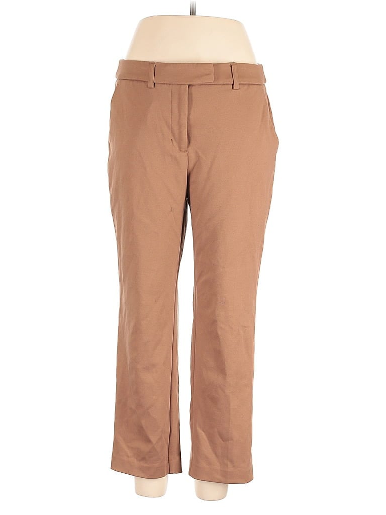 SIMPLY VERA VERA WANG Pre-owned Khaki Pant In Brown