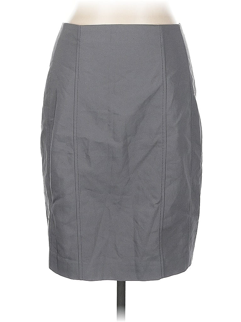 Pre-owned Express Casual Skirt In Gray