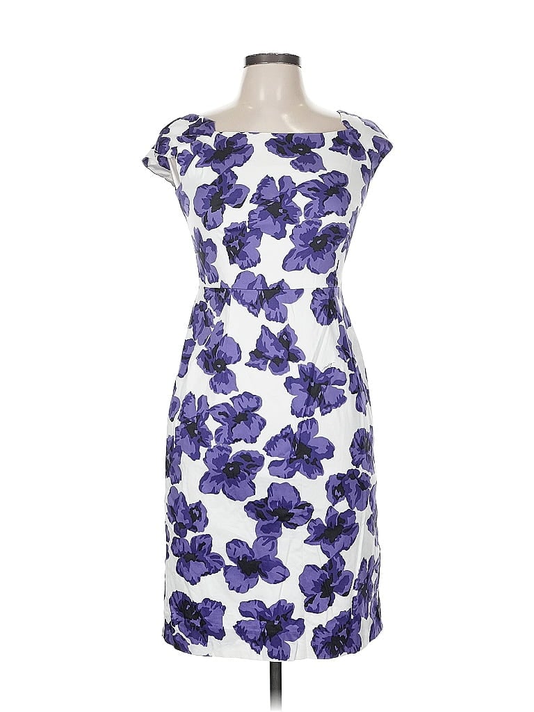 Pre-owned An Original Milly Of New York Cocktail Dress In Purple