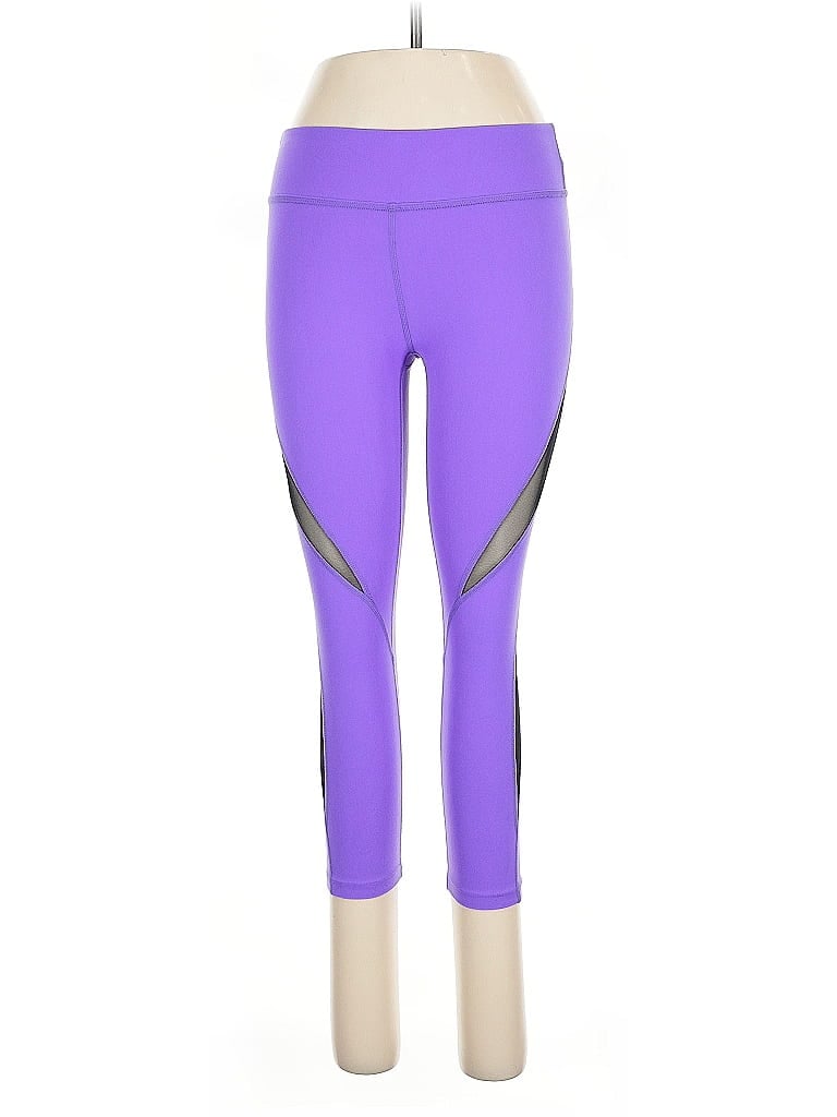 Pre-owned Beyond Yoga Active Pants In Purple