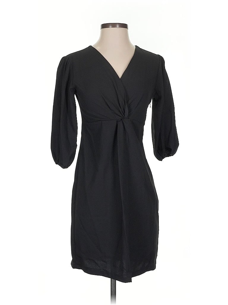 Lea & Viola Casual Dress In Black
