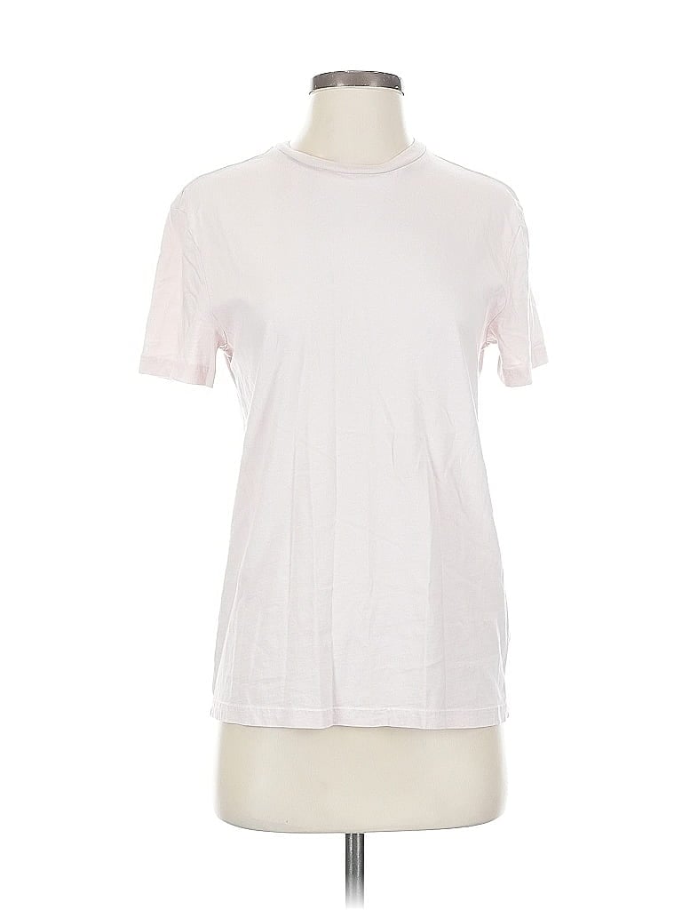 Pre-owned H&m Short Sleeve T-shirt In Pink