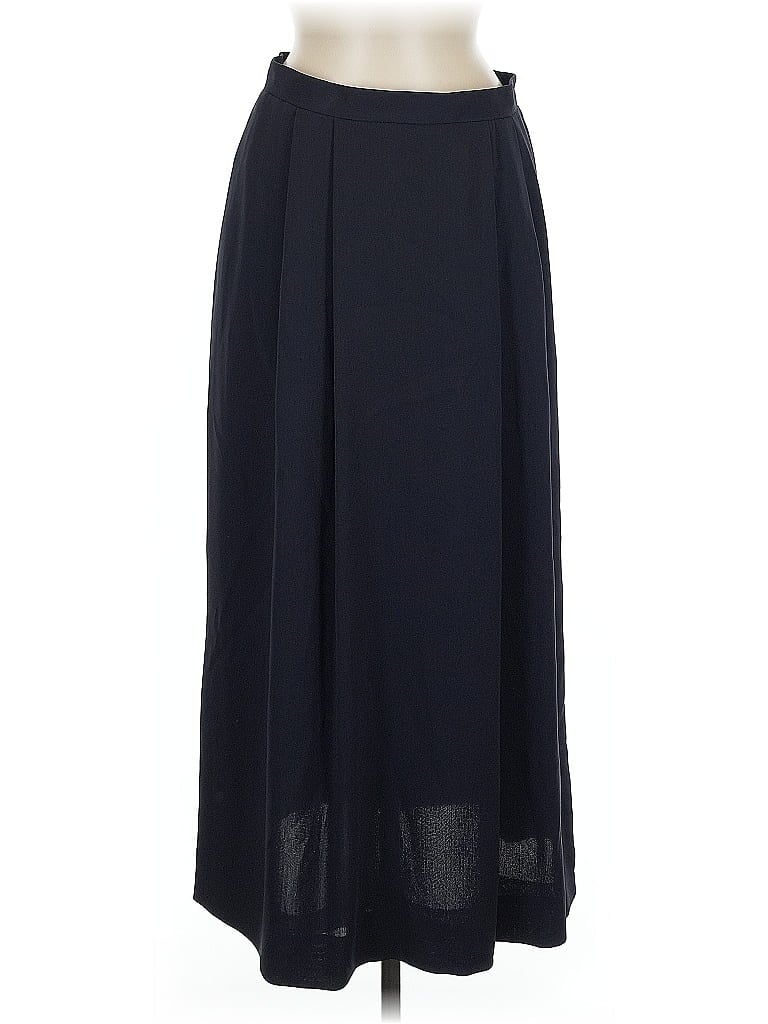 Pre-owned Carlisle Formal Skirt In Blue