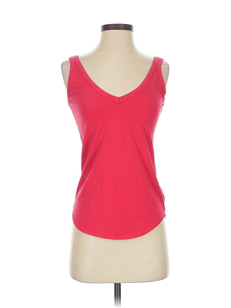 Pre-owned Assorted Brands Tank Top Red Sweetheart Neckline Tops