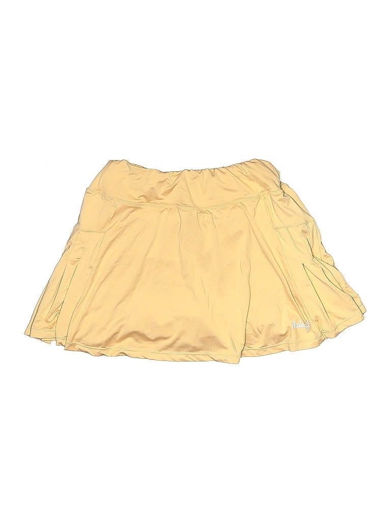 Pre-owned Baleaf Sports Casual Skirt In Yellow