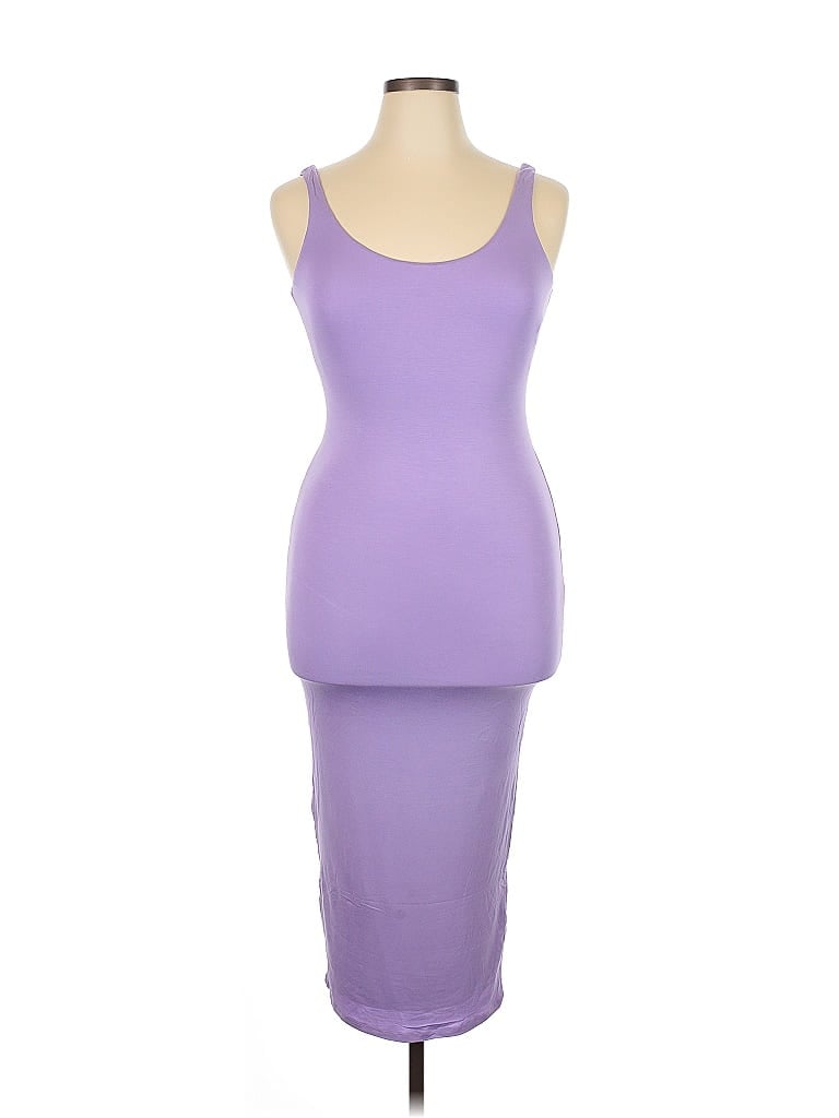 Pre-owned Fashion Nova Cocktail Dress In Purple