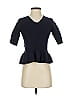 Ann Taylor Blue Short Sleeve Top Size XS - photo 1