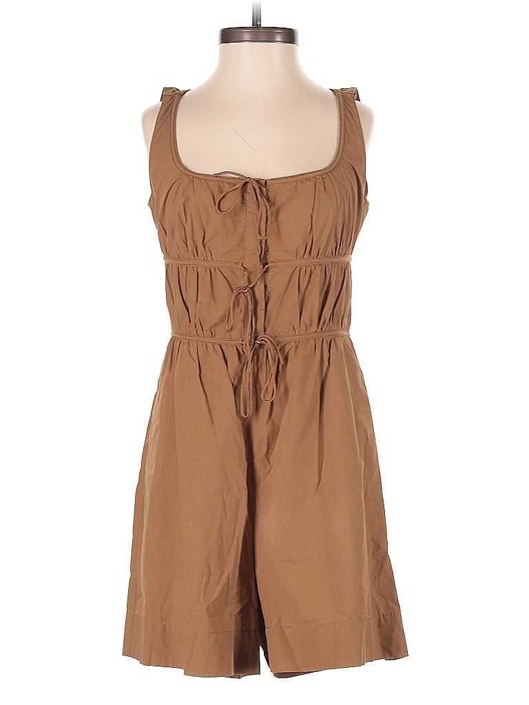Pre-owned Rebecca Taylor Romper In Brown