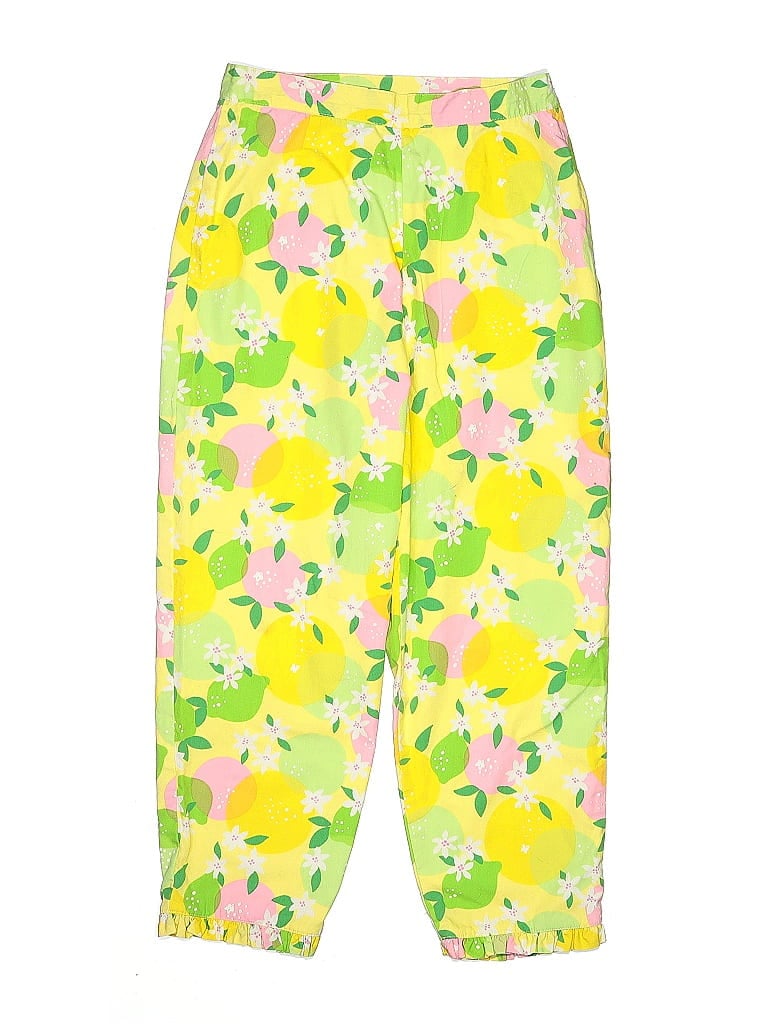 Pre-owned Lilly Pulitzer Kids' Casual Pants In Yellow