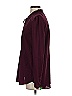 Parker 100% Polyester Burgundy Long Sleeve Blouse Size XS - photo 5