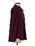 Parker 100% Polyester Burgundy Long Sleeve Blouse Size XS - photo 4