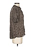 DR2 100% Rayon Tweed Gray Short Sleeve Blouse Size S - photo 4