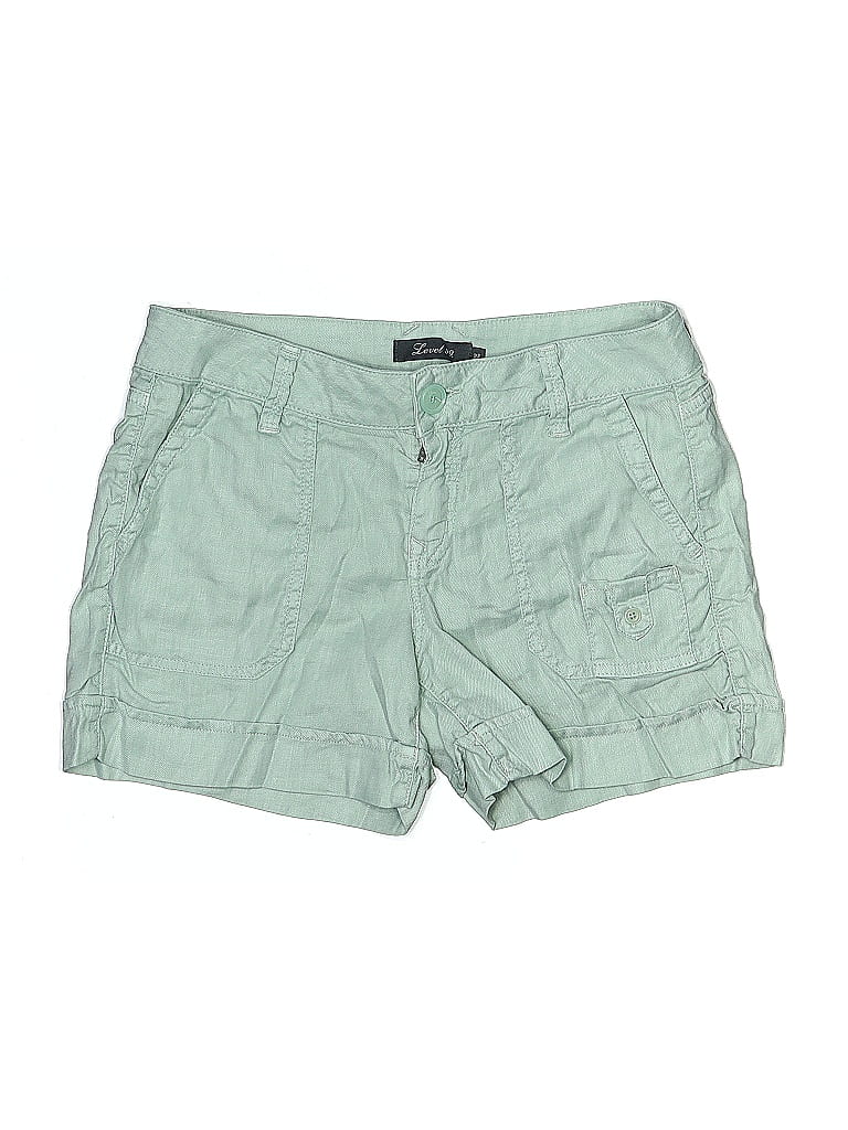Pre-owned Level 99 Shorts In Green