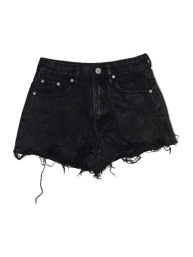 Pre-owned Pacsun Denim Shorts In Black