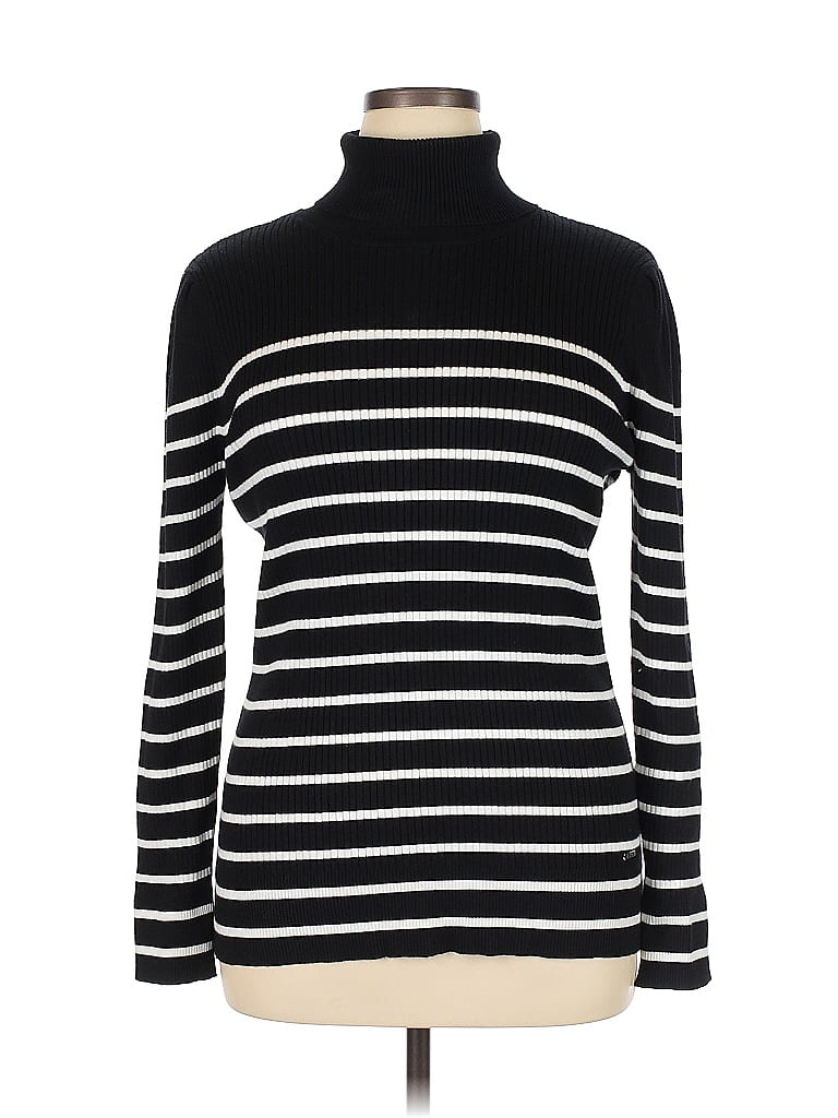 Click to view more detailed imagery on our partner's website Pre-owned Dkny Turtleneck Sweater In Black
