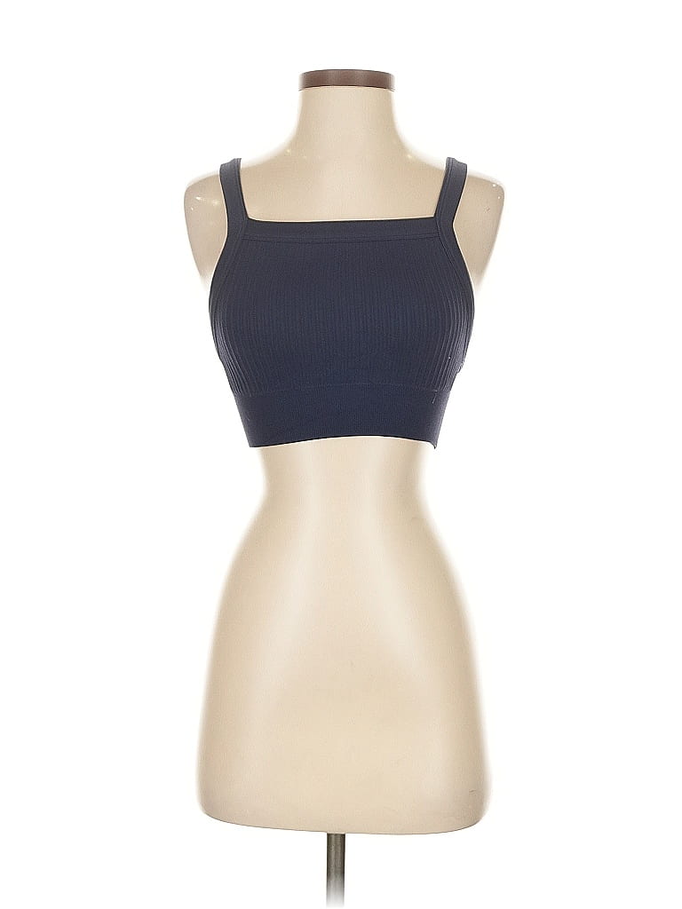 Pre-owned Aerie Tube Top Blue Strapless Neckline Tops