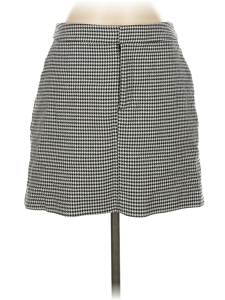 Pre-owned Mng Casual Skirt In Gray