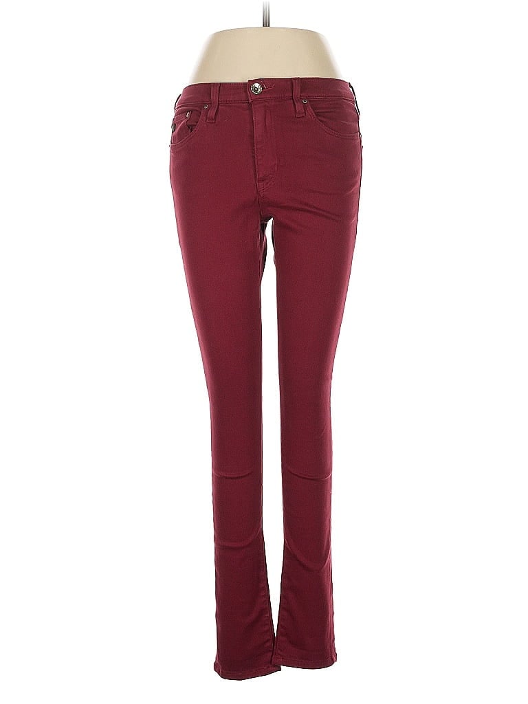 Click to view more detailed imagery on our partner's website Pre-owned &denim By H&m Jeans In Burgundy