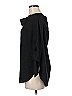 Club Monaco 100% Polyester Black 3/4 Sleeve Blouse Size 6 - photo 5