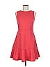 Gap Solid Red Pink Casual Dress Size 8 - photo 1