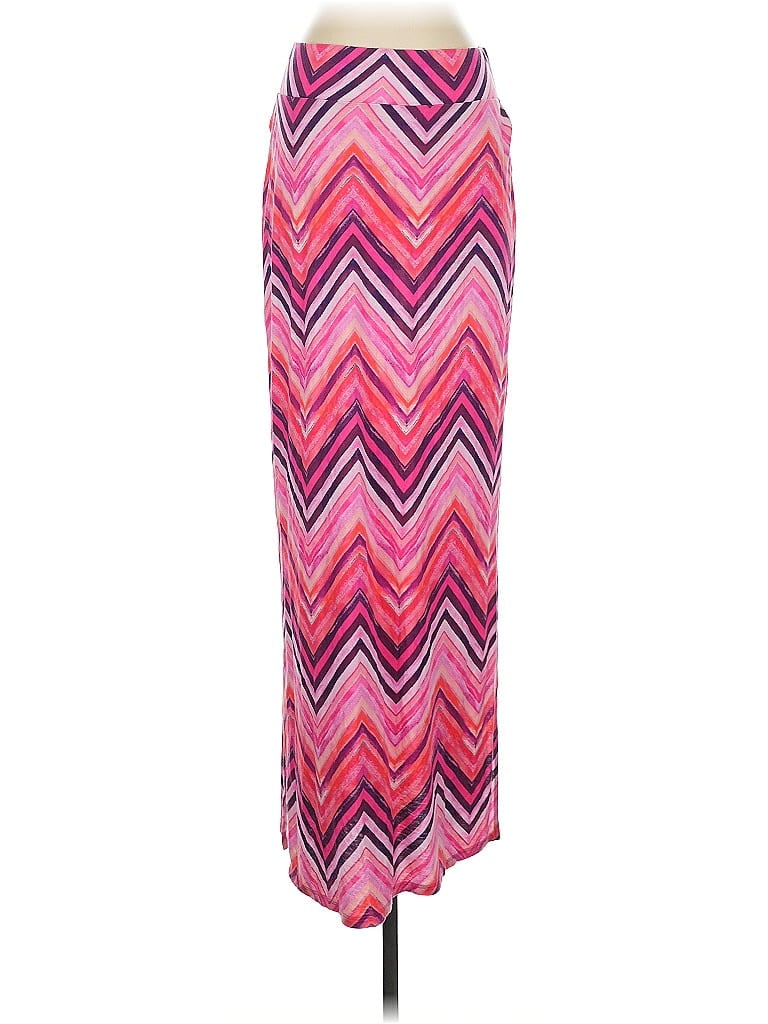 Pre-owned A.n.a. A New Approach Casual Skirt In Pink