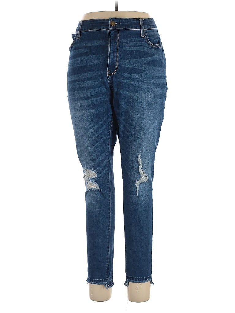 Pre-owned A.n.a. A New Approach Jeans In Blue