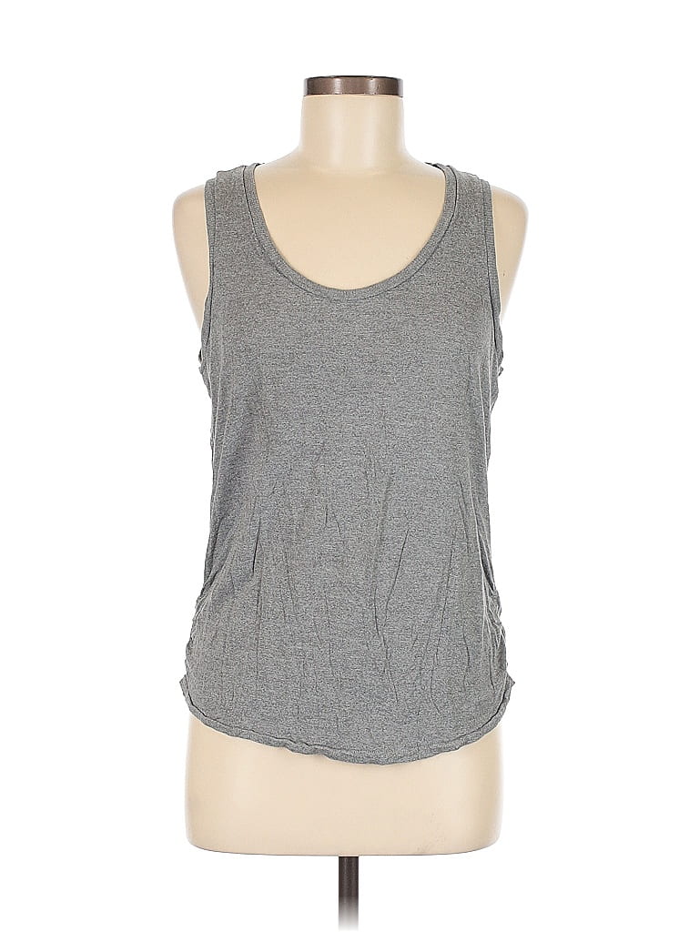 Pre-owned Gap Sleeveless T-shirt In Gray