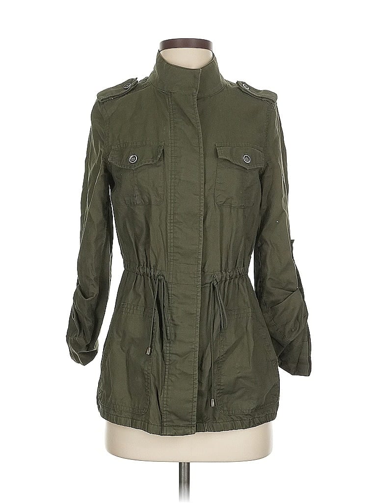 Pre-owned The Limited Jacket In Green