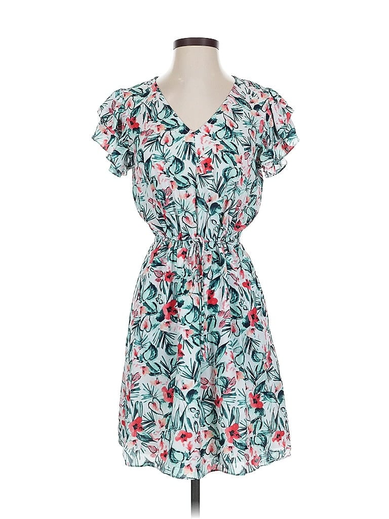 Pre-owned Maison Jules Casual Dress In Blue