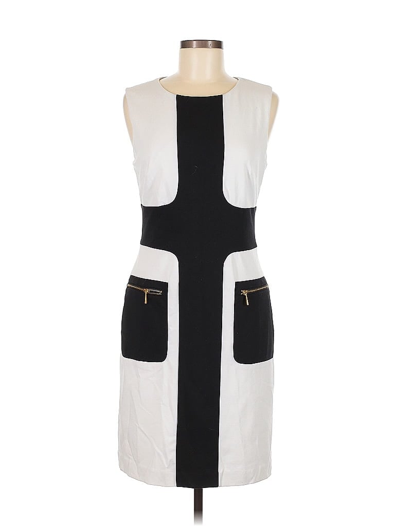 Click to view more detailed imagery on our partner's website Pre-owned Sharagano Casual Dress In White