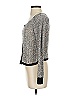 RACHEL Rachel Roy Tweed Silver Cardigan Size S - photo 5